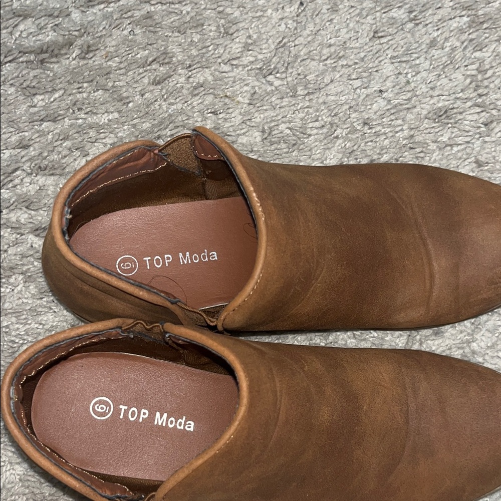 TOP Moda Men's Tan Loafers